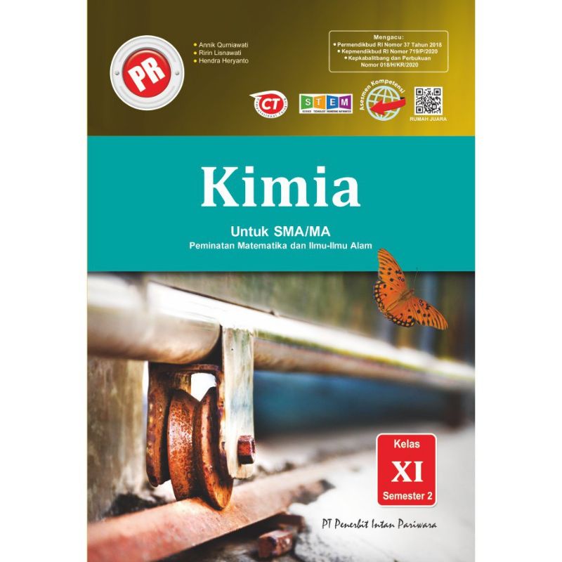 Buku Lks PR Kimia SMA Kelas 11 XI Intan Pariwara semester 2