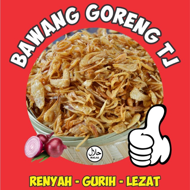 

Bawang goreng TJ sumenep