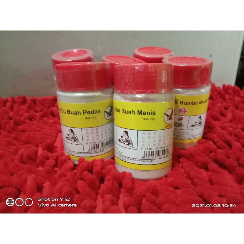 

bumbu buah kiamboy pedas manis bumbu rujak jambu kristal