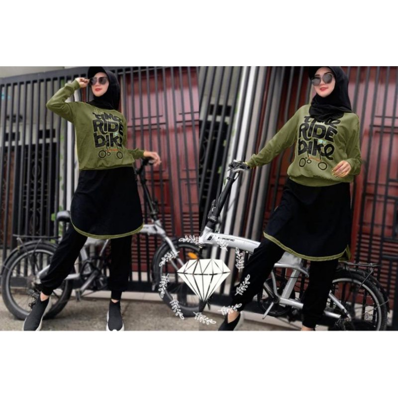 SET CELANA TR ZLQ BIKER GOWES MS ADA VIDEO PRODUK ASLI