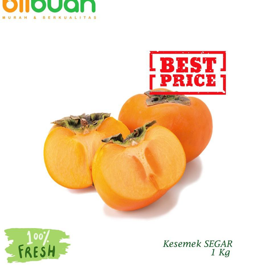 

sk➢ Buah Kesemek MANIS 1Kg / Kesemek / Persimmons / Buah Segar 45☋ Laris