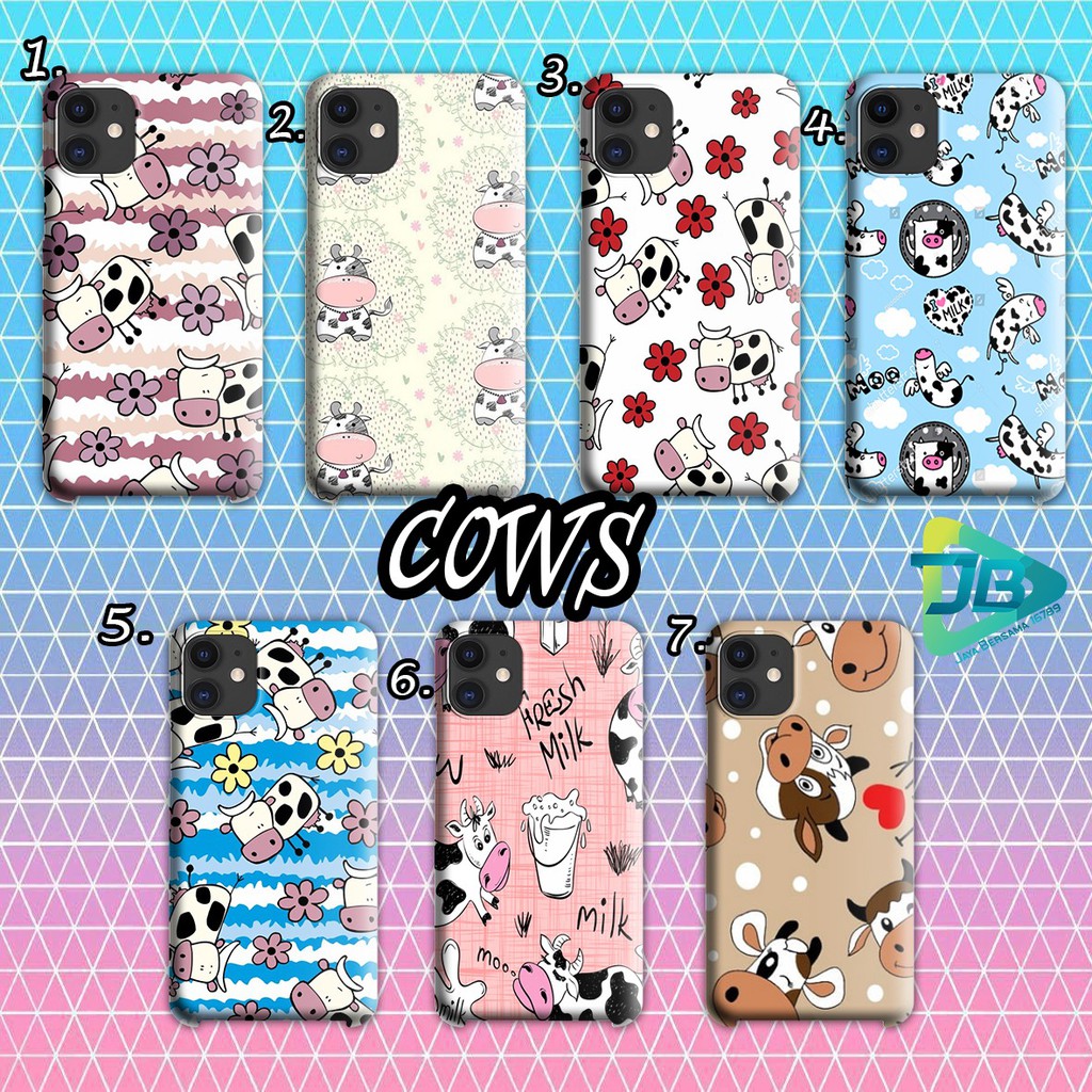 Hardcase COWS iphone 6 6g 6g+ 7g 7g+ 8 8+ x xs max se 2020 11 12 mini pro max JB3674