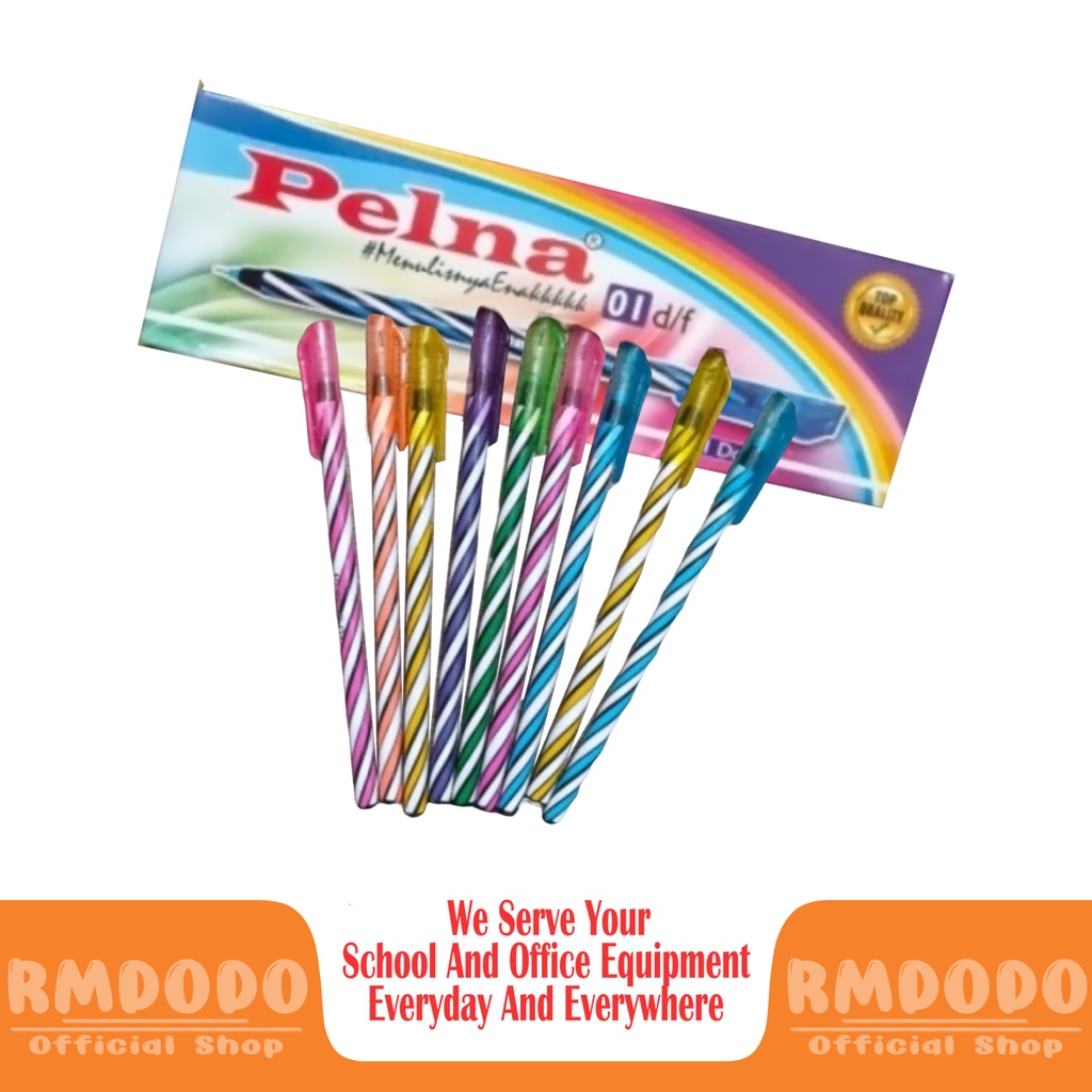 

Rmdodo Pulpen Pelna 1 Lusin / Pen Ulir / Pen Lilin Murah Berkualitas Bisa Cod