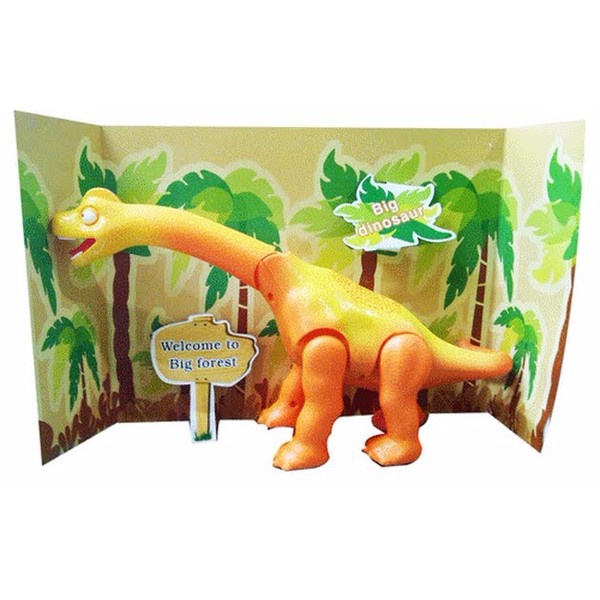 Dinosaur World Mamenchisaurus Baterai M39M