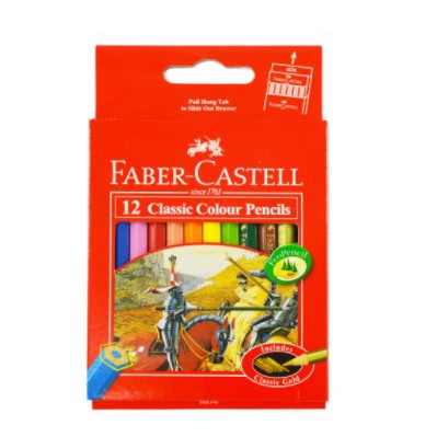 

Pensil Warna Faber Castell 12 Pendek Classic Colour Pencils