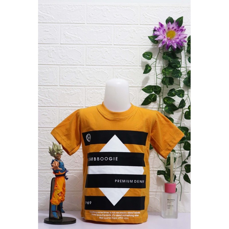 kaos anak model bombboogie kuningnya mentereng ya bun