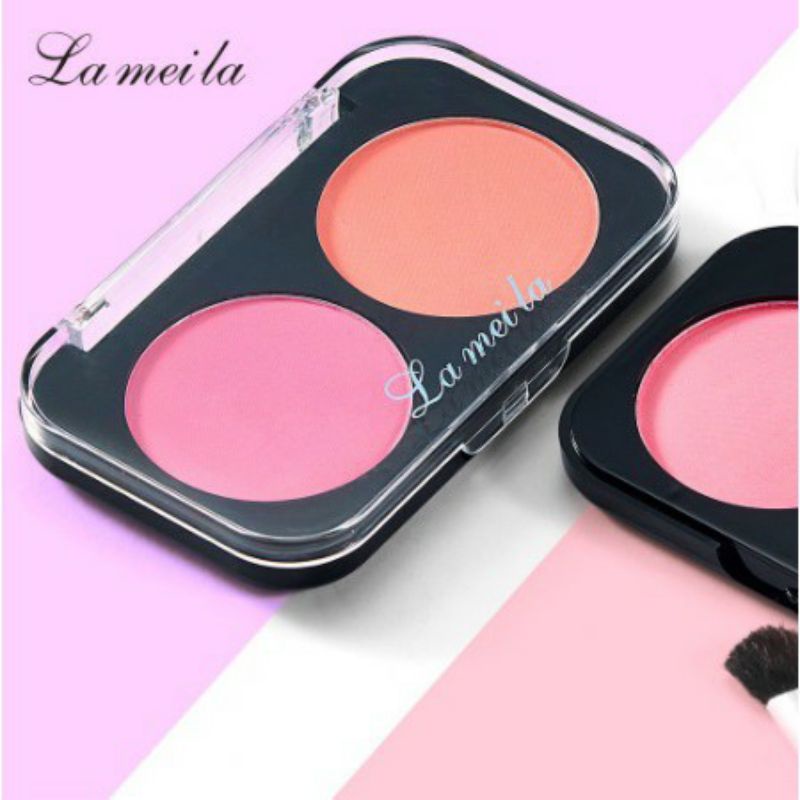 LAMEILA Palet Blush On 6 Warna pilihan Mineral Pigment Blusher Powder  5006