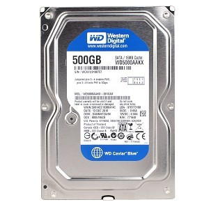 HARDISK PC WDC 500GB SATA BLUE -GARANSI 1 THN