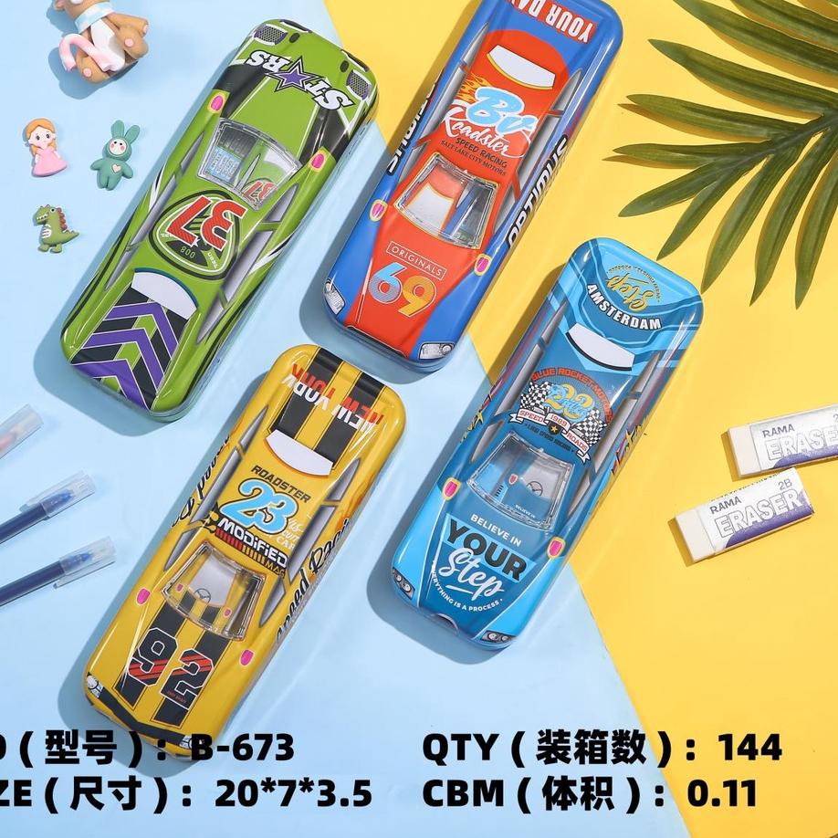 

5.5 SALE/F⚡ASH SALE/【F⚡ASH SALE✅】/Terbaik/(Terbaik) FREE BUBBLE WRAP + DUS Tempat Pensil Kotak Pensil 2 Susun Mobil + Anak Karakter QZ-7021/ B 585 715 ❤[PROMO ⚡ALE!!!]❤