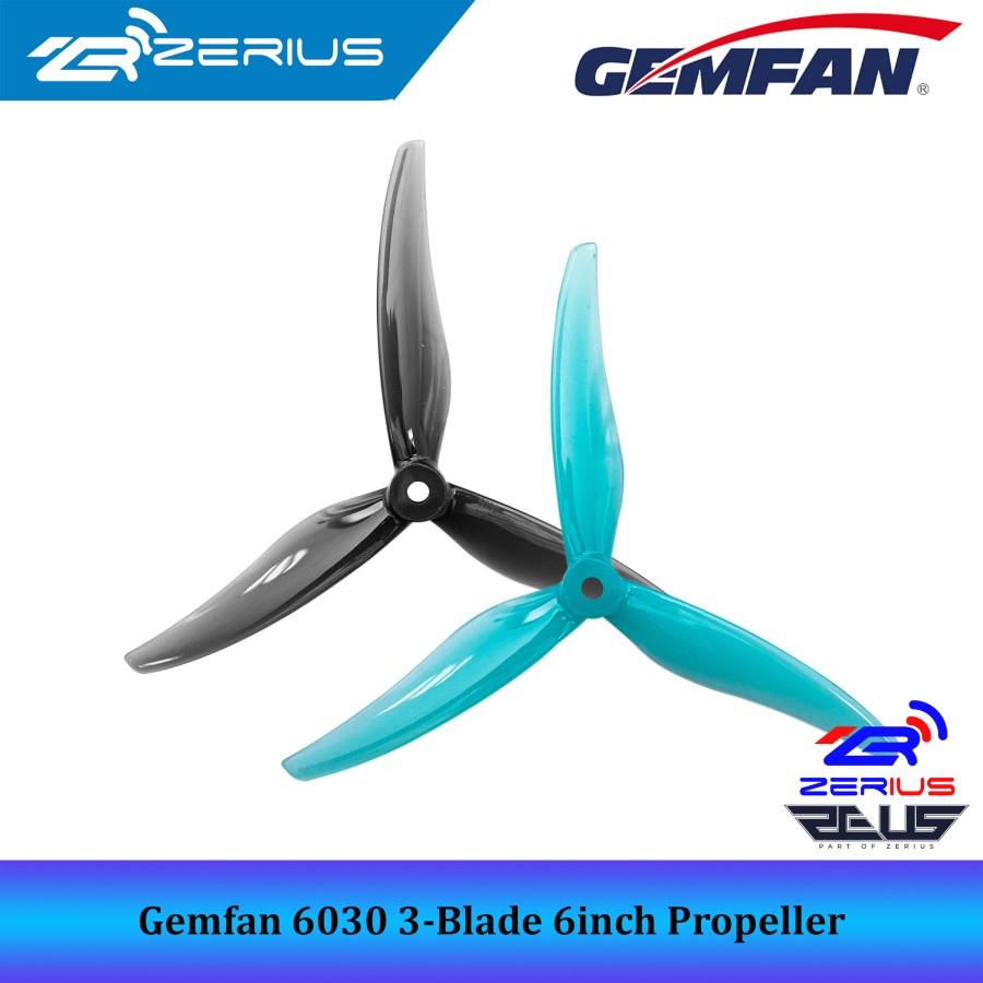Gemfan Freestyle 6030 3-Blade 6inch for Freestyle FPV Drone Propeller