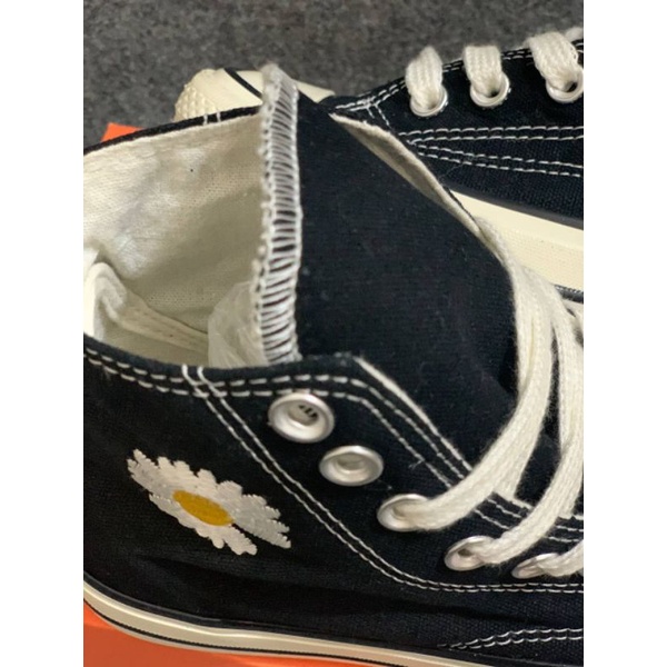 (FREE PAPER BAG CONVERSE) TERMURAH SEPATU CONV3RSEE HIGH PEACE MINUSONE BLACK WHITE