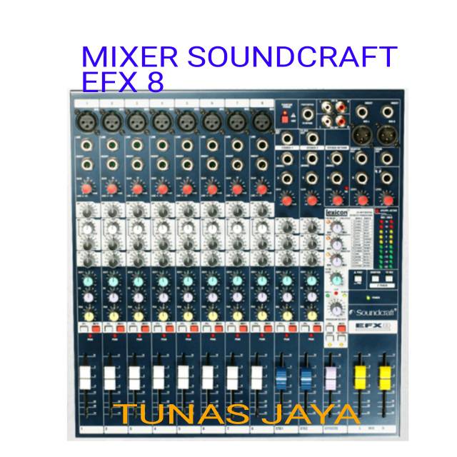 MIXER SOUNDCRAFT EFX 8