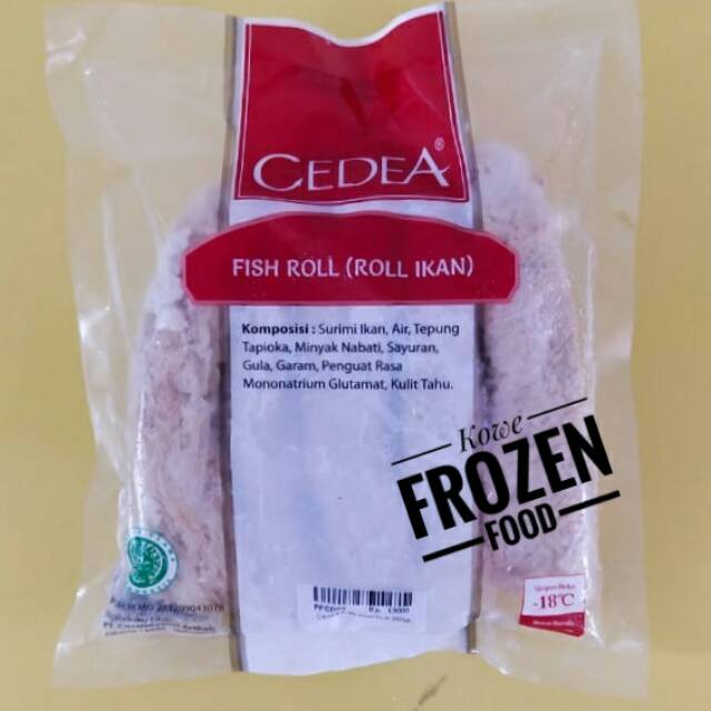 

Cedea fish roll ikan 250 gram