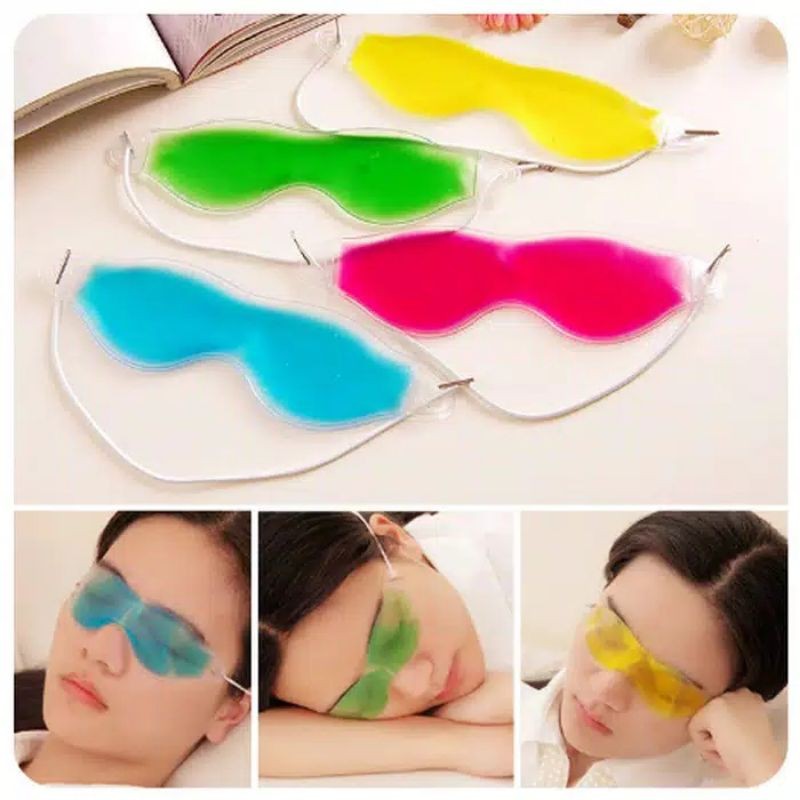 Kacamata Gel Penghilang Mata Lelah / Eye Gell Sleeping Mask / Kompres Mata