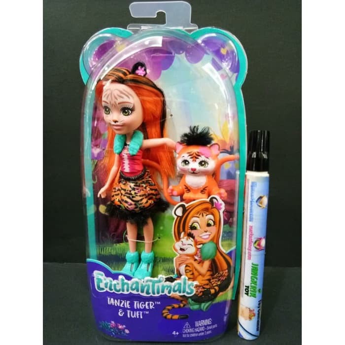 enchantimals tanzie tiger