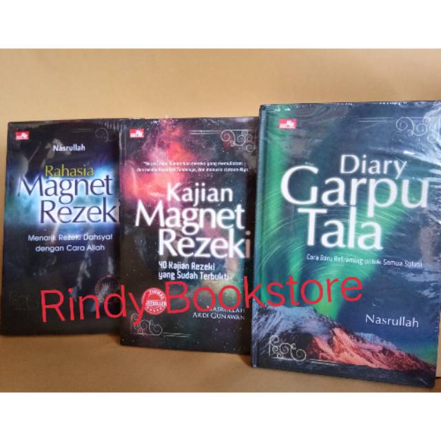 PROMO BUKU PAKET RAHASIA MAGNET REZEKI, KAJIAN MAGNET REZEKI, DIARY GARPU TALA