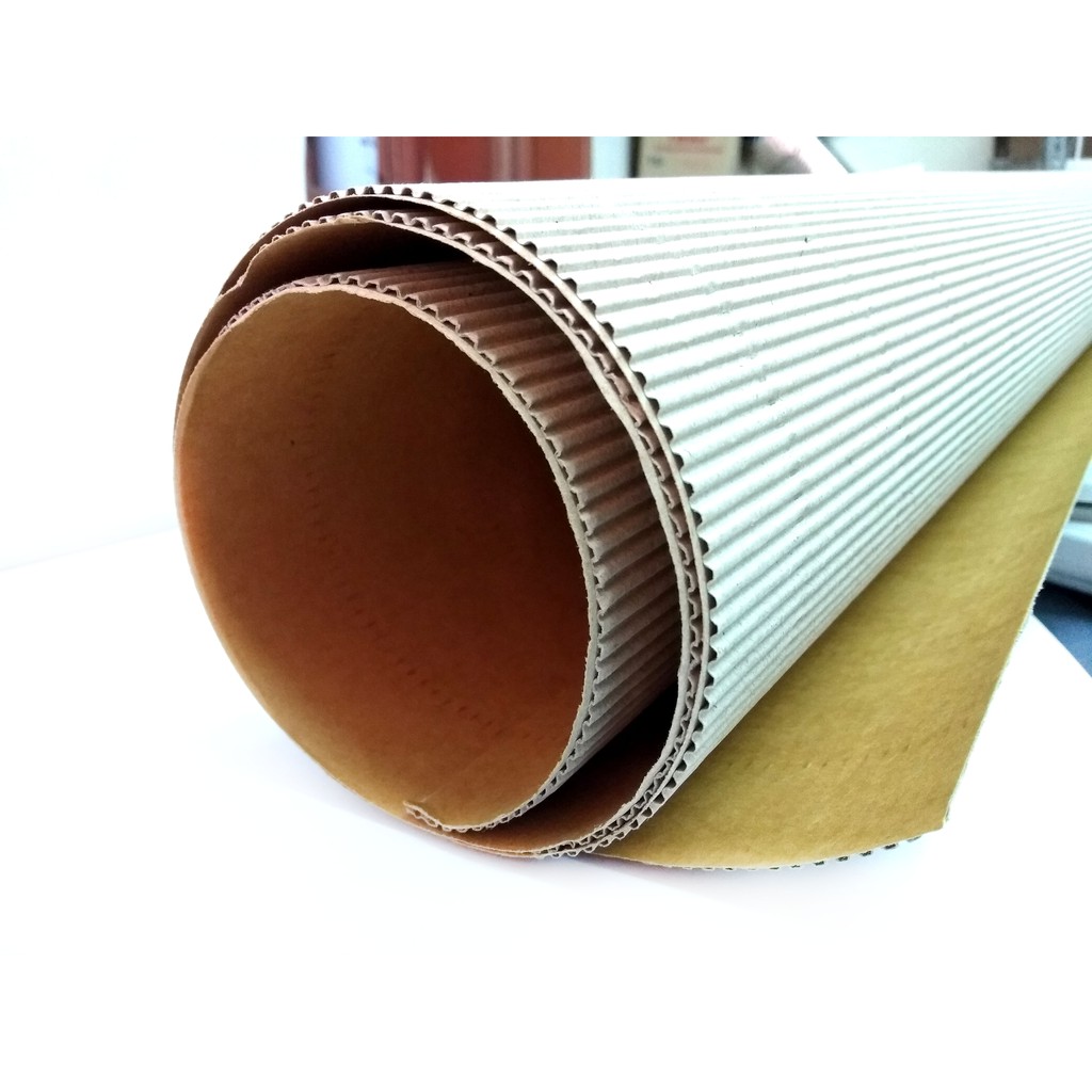 

Karton Kardus Dus Gelombang Corrugated Single Face - 50x40 cm