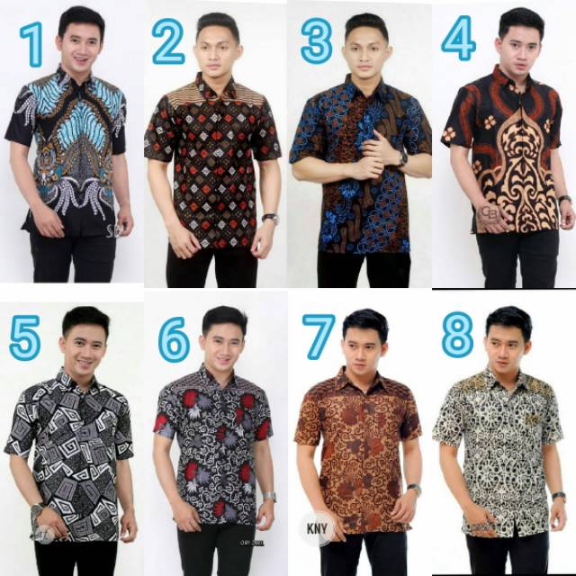 Best Seller New! Promo Kemeja Batik Pria Original Cuci Gudang Hrb026 Bswart Murah No Kw Terviral Top 1 Di Shopee R9RMgqtAyEjDW