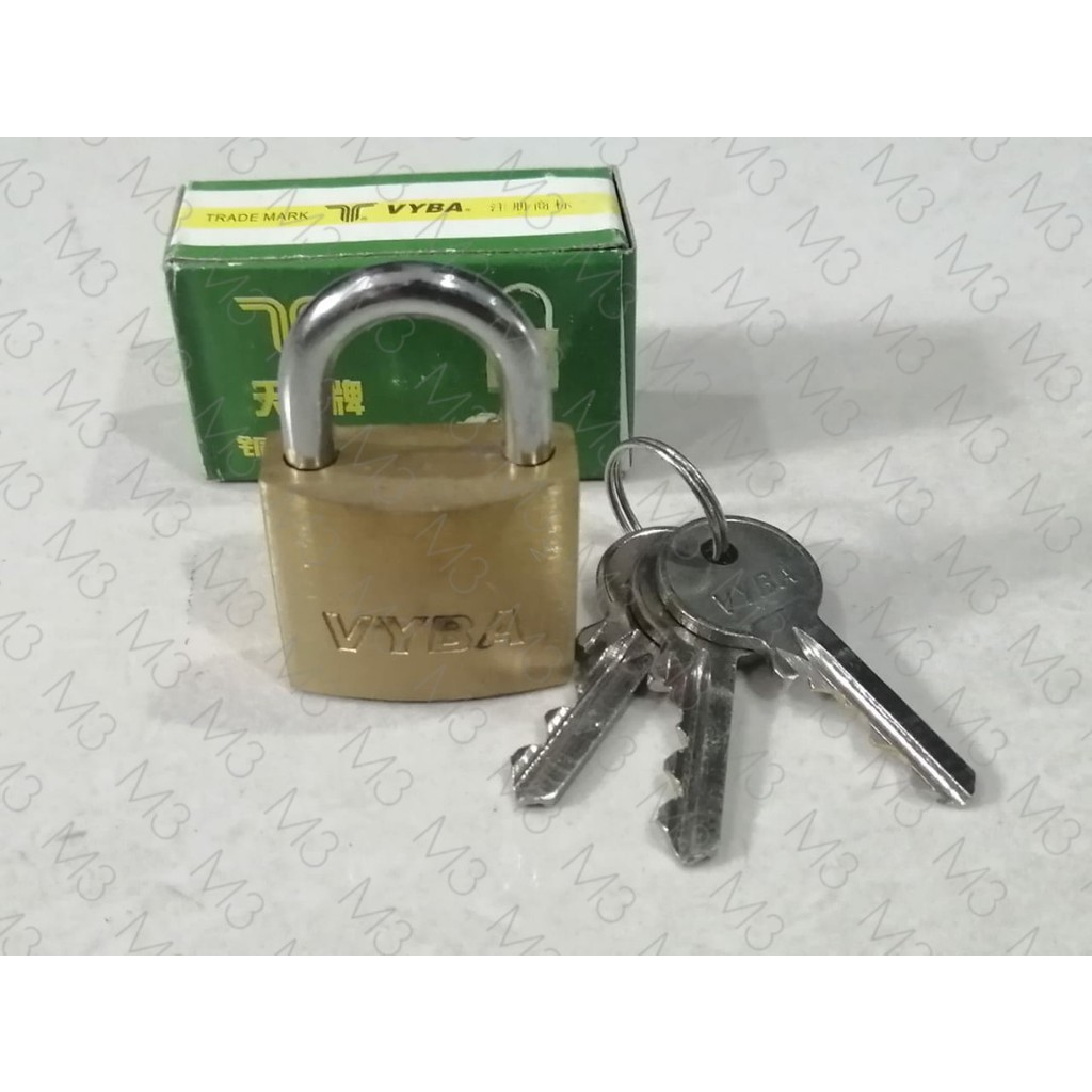 GEMBOK KUNINGAN / GEMBOK VYBA 30MM / GEMBOK