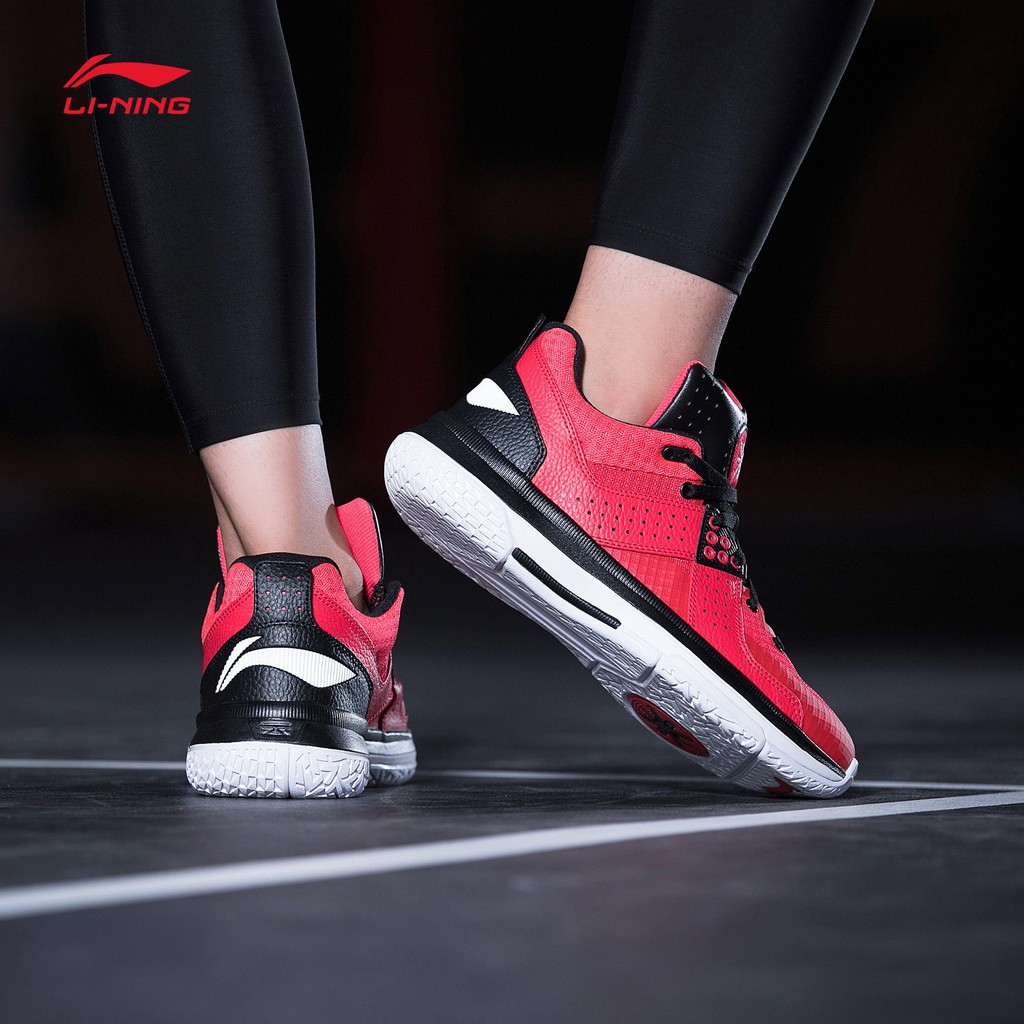 Sepatu basket laki-laki Li-Ning Men's FISSION VI Wade Professional Basketball Shoes LiNing Cloud