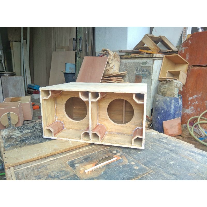 Box speaker planar 8 inch atau 10 inch brewog double