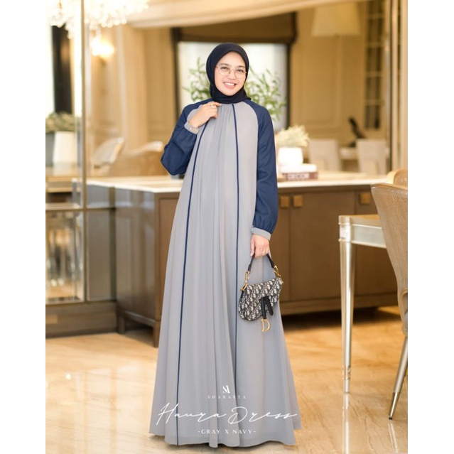 Haura Dress (Dress Saja) by shArarea