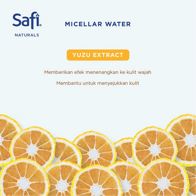 ⭐BAGUS⭐ SAFI NATURALS MICELLAR WATER 100/240 ML NEEM LEAF | CUCUMBER | YUZU | ROSE EXTRACT