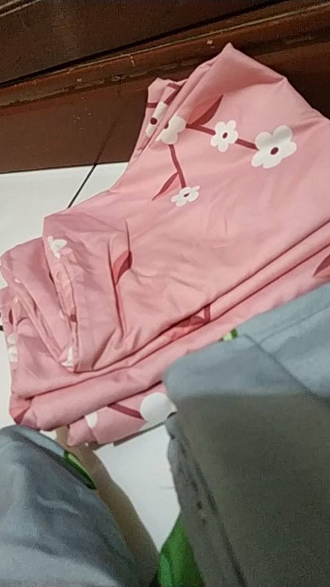 Fata - Sprei Sorong / Sprei Duo Flamingo Navy Ukuran 120x200