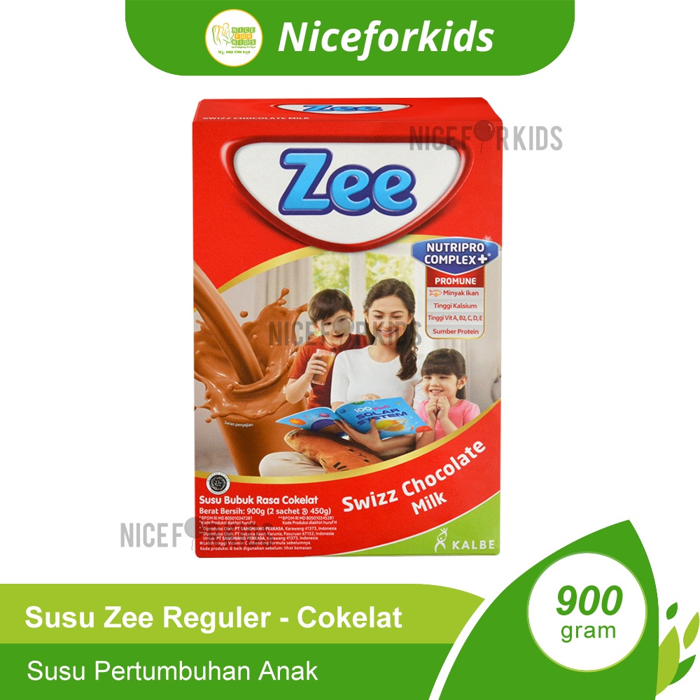 Zee Reguler Susu Anak Berkalsium Susu Zee Nutripro Complex 900 Gram