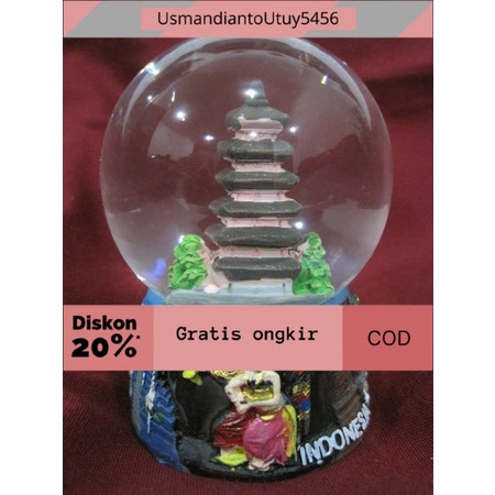 Snow Globe dari negara Indonesia 3