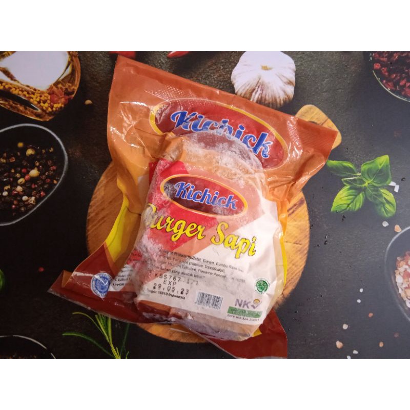 

Kichick Burger Sapi 500 gr