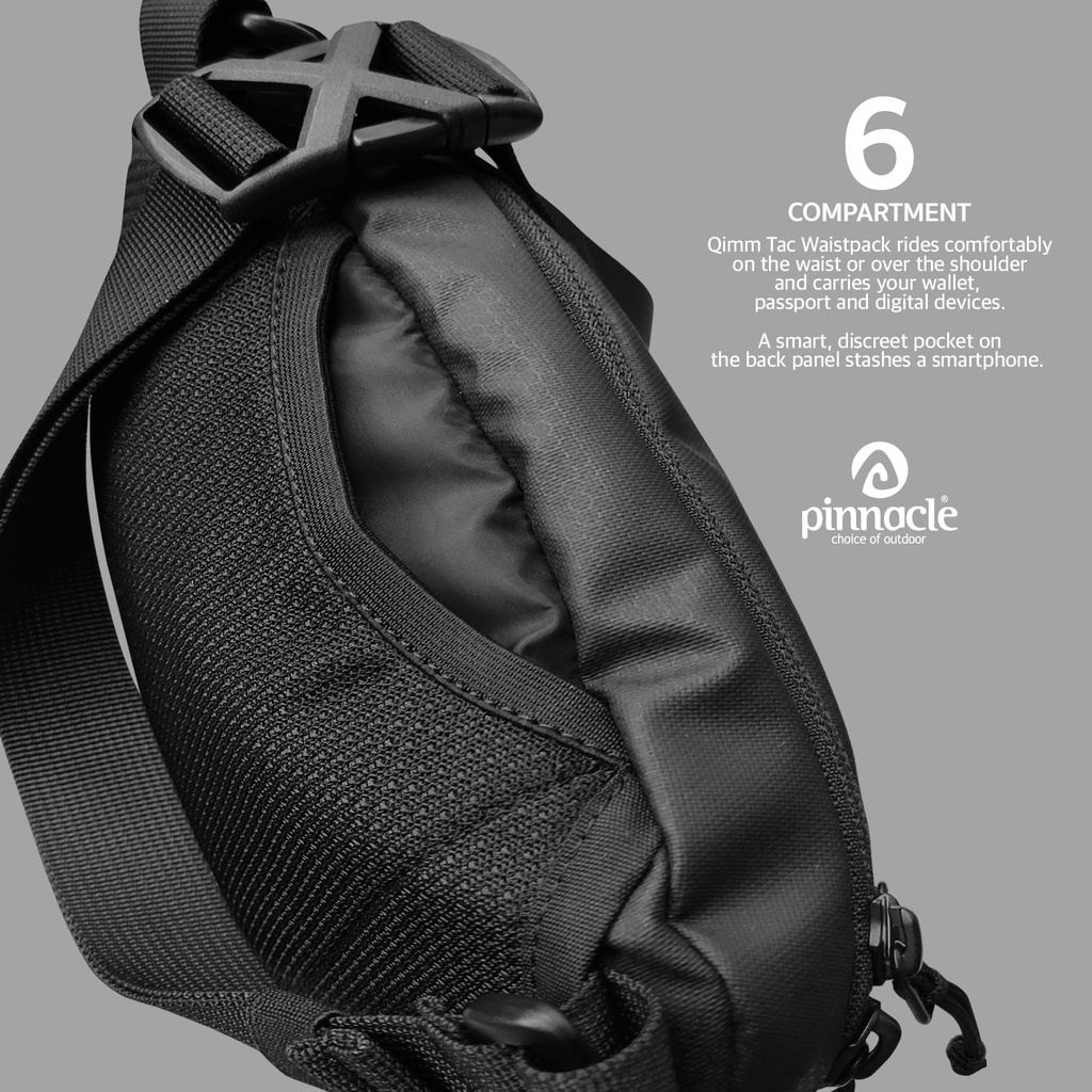 Pinnacle Qimm Tac - Black Matte