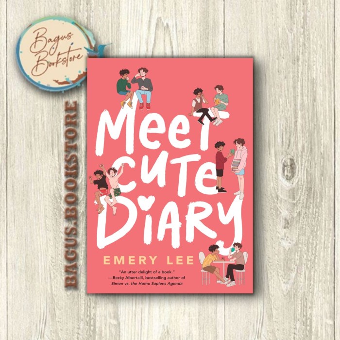 Meet Cute Diary - Emery Lee (English) - bagus.bookstore