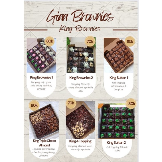 

King Brownies