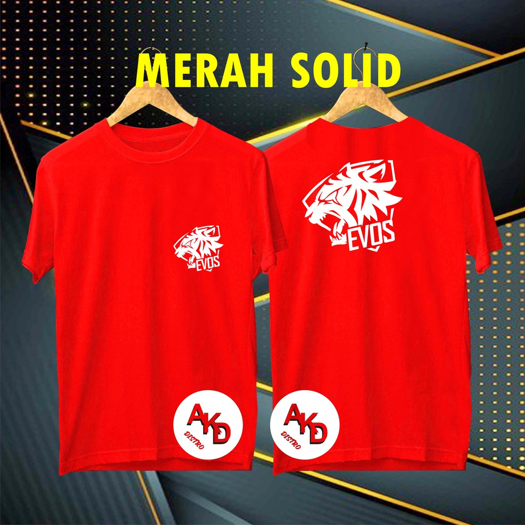 CODKAOS EVOS kaos pria kaos distro kaos murah wanita pria