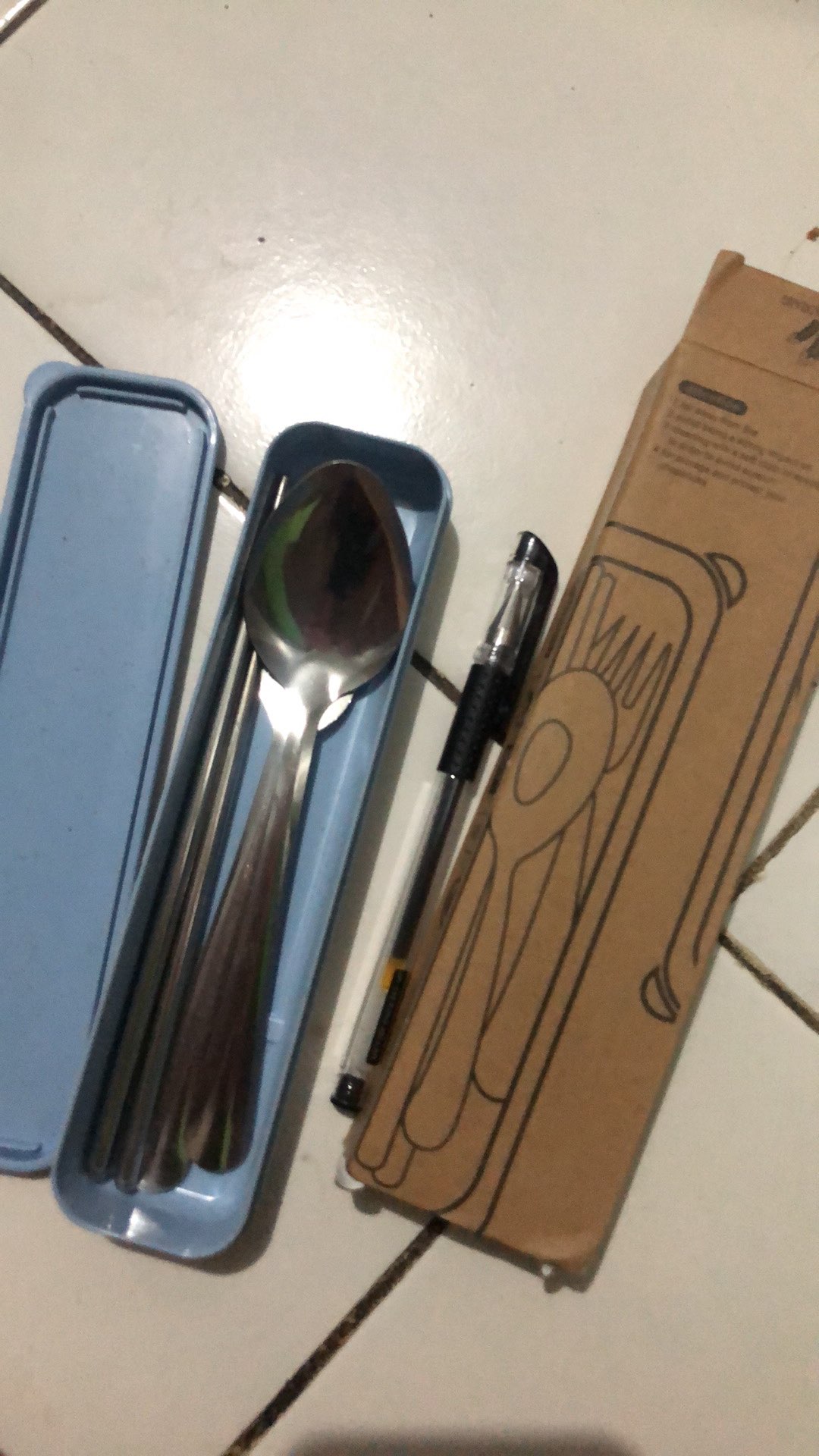 3 In 1 Sendok Set Stainless Steel