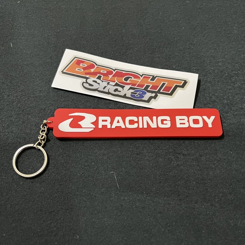 GANTUNGAN KUNCI RACING BOY KARET