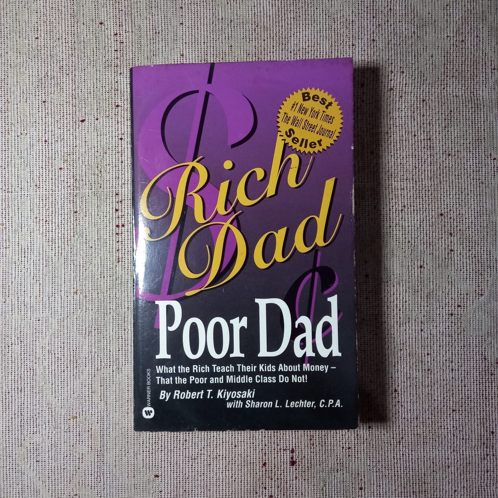 Rich Dad Poor Dad - Buku Saku Import - Robert T. Kiyosaki