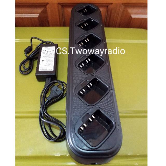 Charger HT WEIERWEI VEV 3288 3288S 3288D FC77 FC02G TN322 TN350 / multiple charger 6 baterai