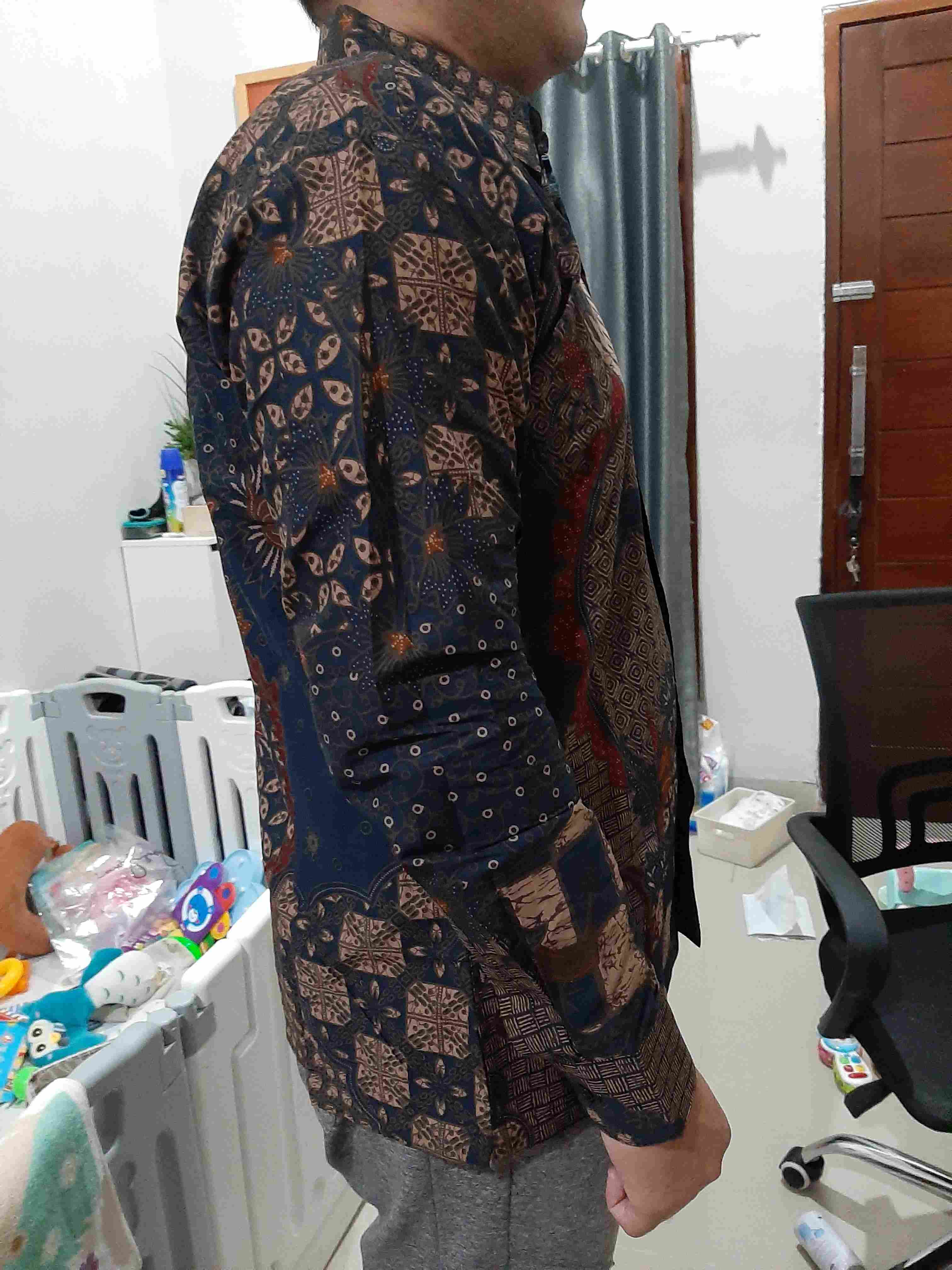 Wiryawan Batik Lengan Panjang Full Furing Katun Halus Sragenan Hq Size M-xxl Batik Solo Kanaya