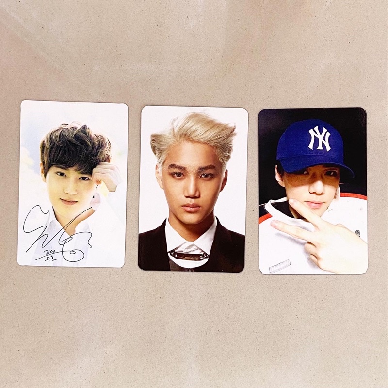 PRELOVED PHOTOCARDS EXO