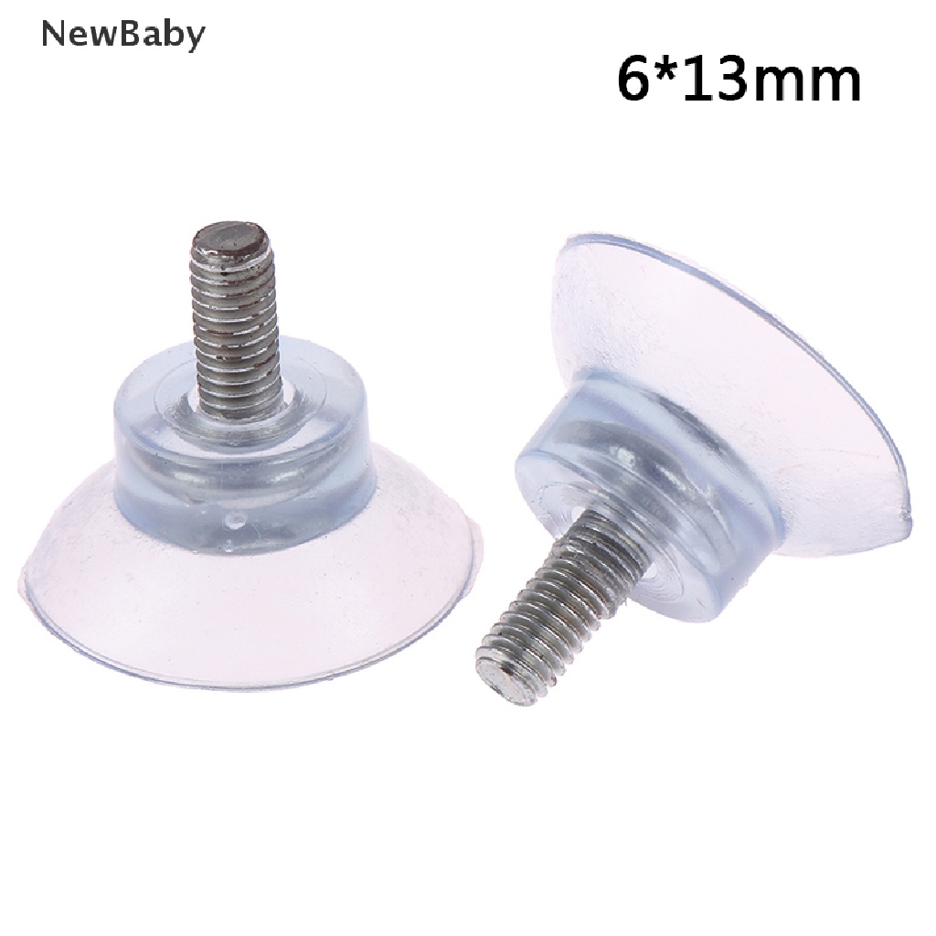 Newbaby 4PCS Suction Cup Transparan Dengan Sekrup Untuk Aksesoris Furnitur