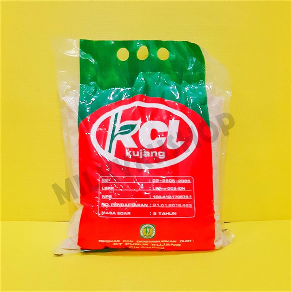 PUPUK KALIUM KCL KUJANG KEMASAN REPACK 1 KG