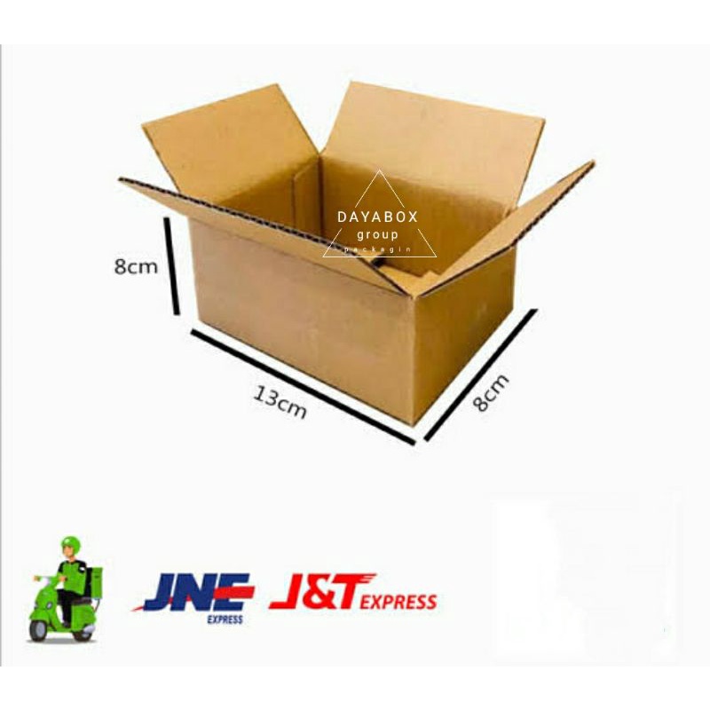 

Kardus kecil 13x8x8 cm box packaging polos