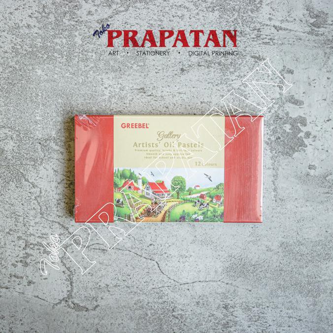 

Stok Baru! Crayon Greebel Artist Oil Pastel 12 Warna Termurah