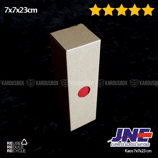 

10pcs Kardus Box Kaos [7x7x23cm]