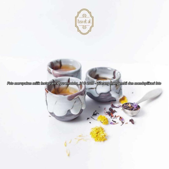 

TEH-DAUN- TEA ET AL - MAGICAL WISH GREENTEA FRUITY 1TB PREMIUM ARTISAN TEA BLEND -DAUN-TEH.