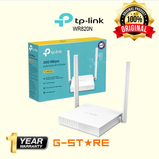 TPLink TLWR820N 300Mbps Wireless N Speed TL-WR820N TP-LINK TL-WR820N N300 Wi-Fi Router 1 10/100M WAN Port + 2 10/100M LAN Ports 2 antena TPLink TL-WR820N Router Wireless 2 Antena WR820N Wifi Internet Tp-link WR820N WR 820N
