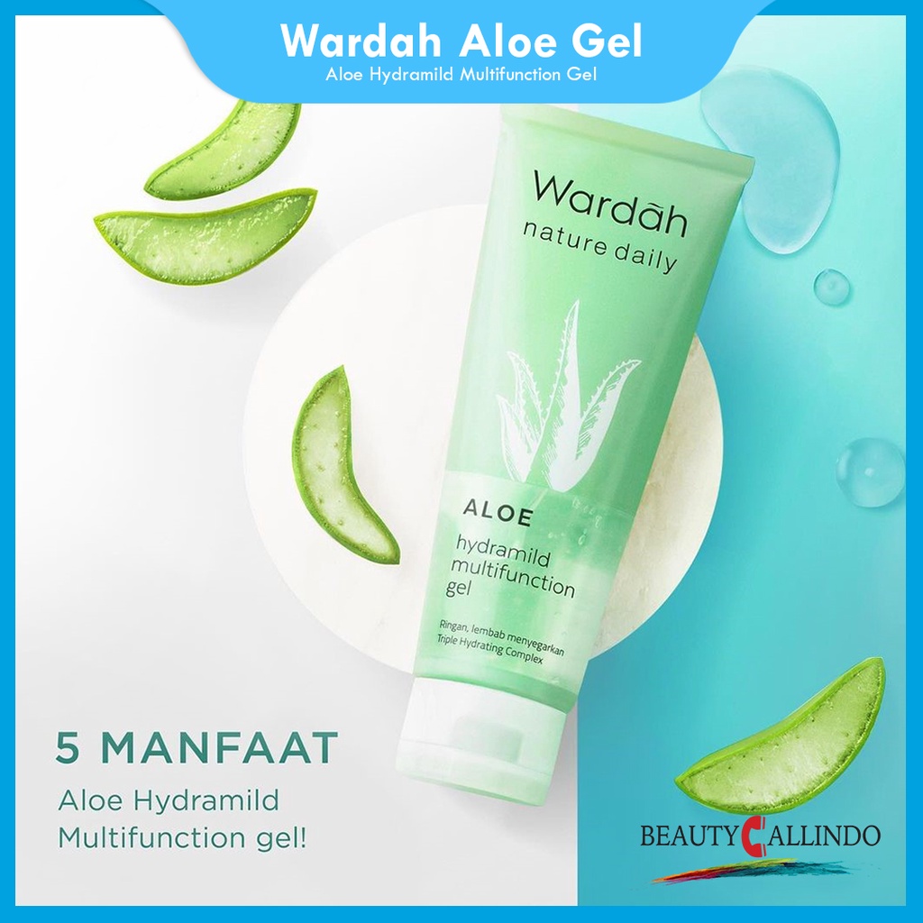 Wardah Nature Daily Aloe Hydramild Multifunction Gel 100ml