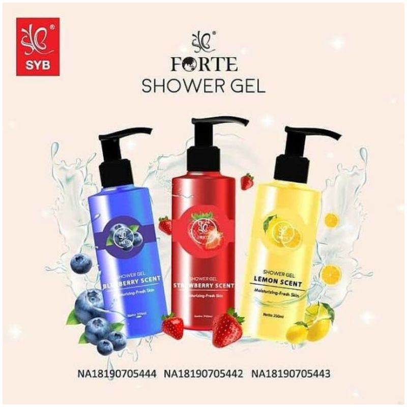 SYB Shower Gel / Shower Gel SYB bpom / Forte Shower Gel SYB BPOM